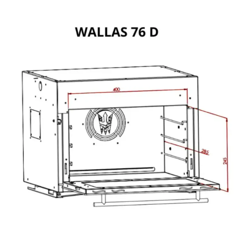 WALLAS 76D – piekarnik konwekcyjny diesla 12V – instrukcja obsługi